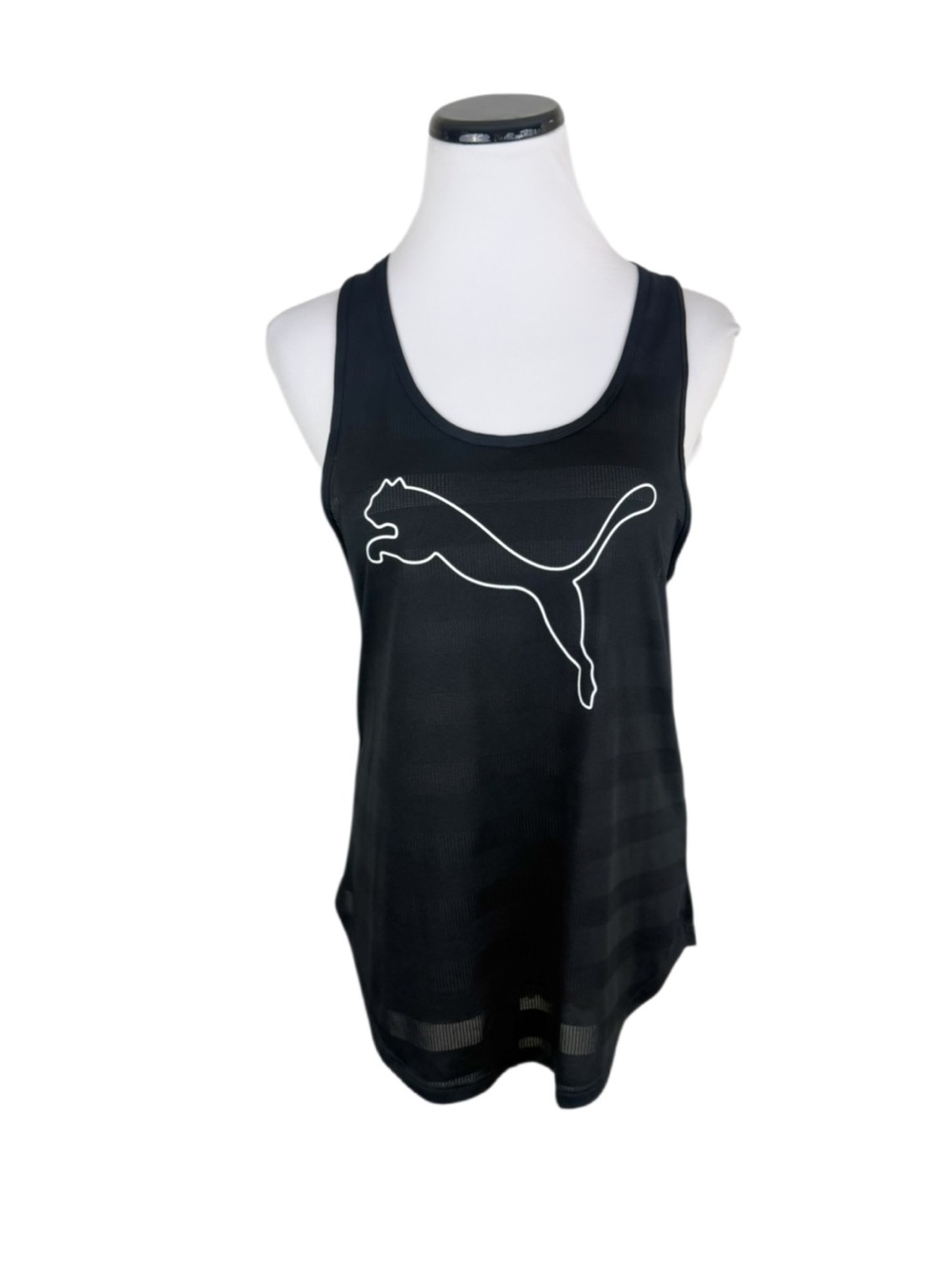 Puma Womens Black Tank Top Size Small